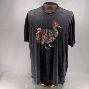 CHOKE T Shirt Size XXL Dodo Bird Unisex Gray